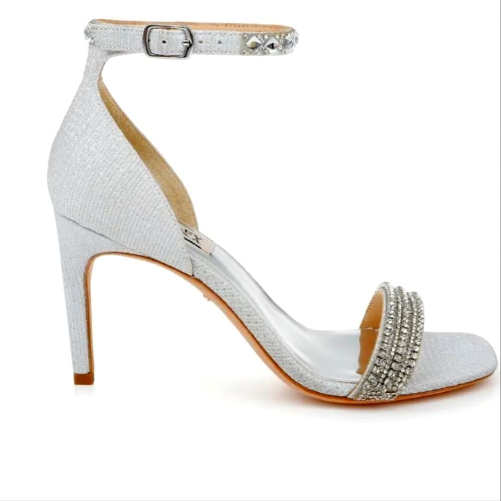 Badgley Mischka Urina Heeled Sandals NIB GORGEOUS
